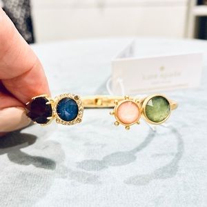 Kate Spade - Perfectly imperfect open-hinged cuff